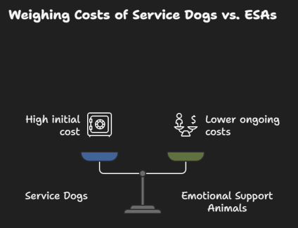 Cost of service dog