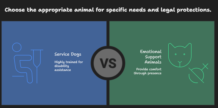 ESA vs. Service Dog
