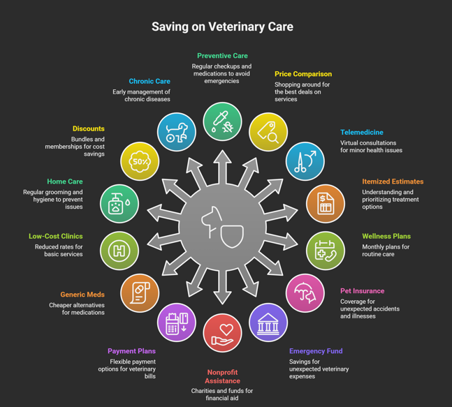 Saving on veterinary care