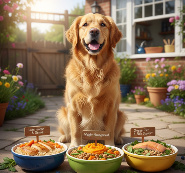 custom dog diets, boost dog health