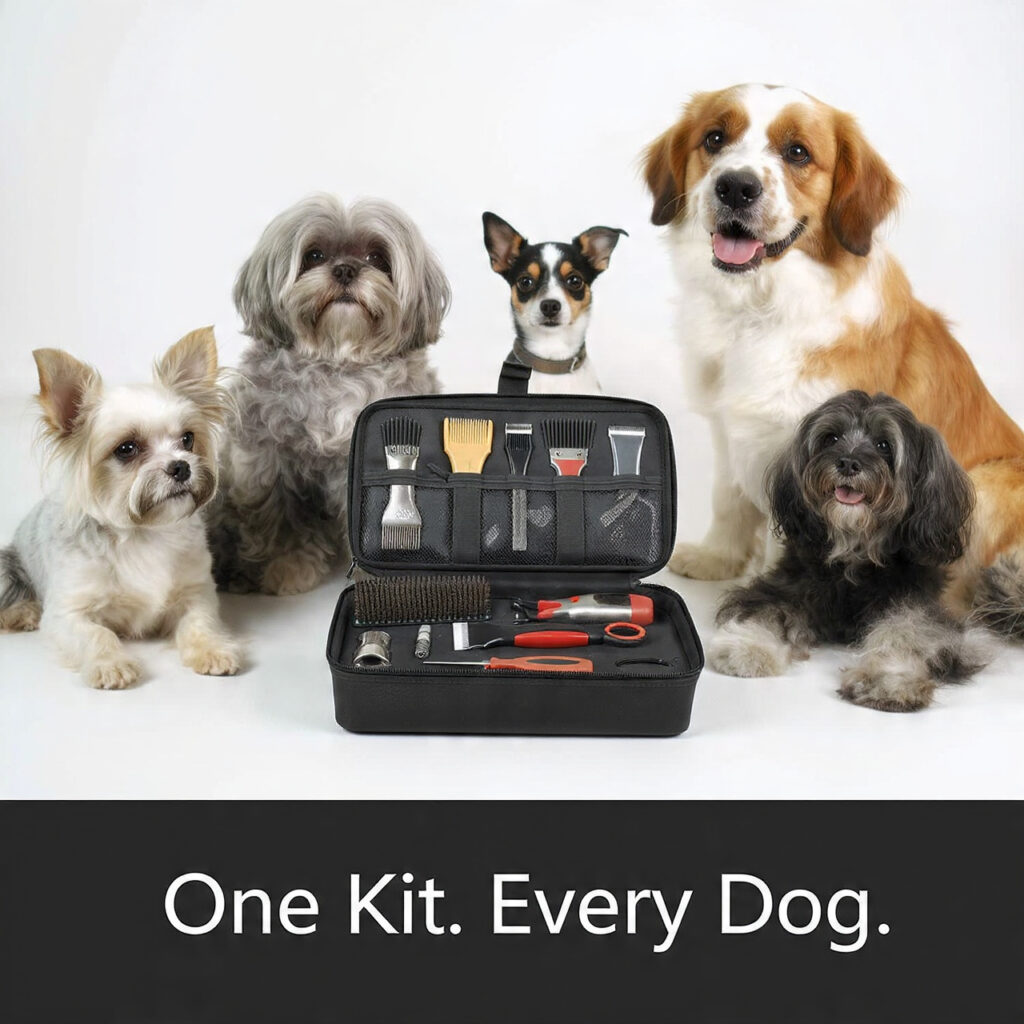 dog grooming kit for all types of dog