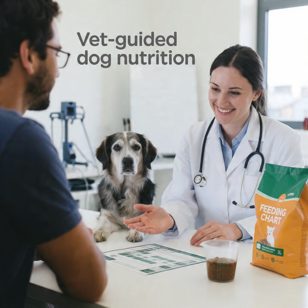 personalized dog nutrition plan with veterinary guidance