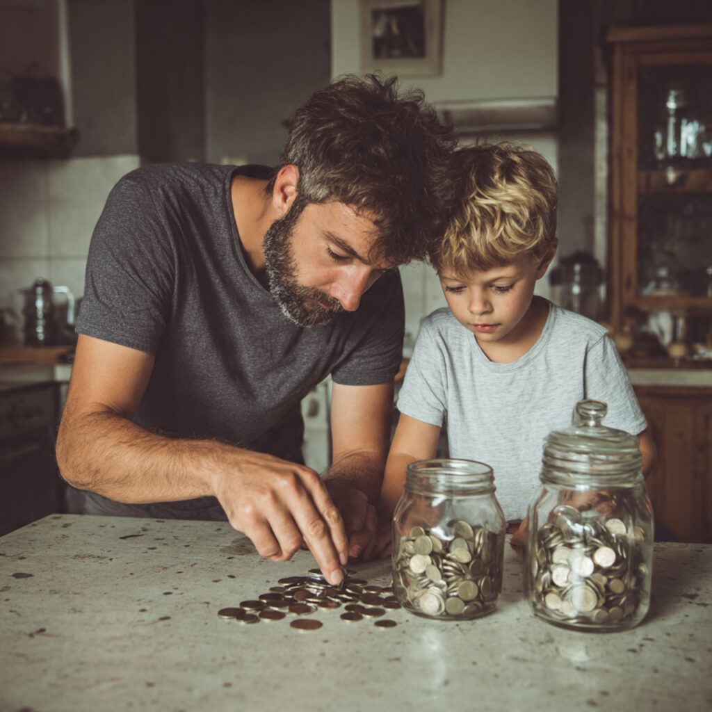 budgeting for single parents on low income by building small emergency savings