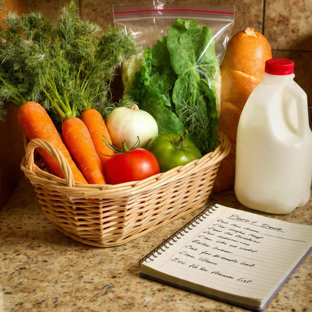 budgeting for single parents on low income through smart grocery planning