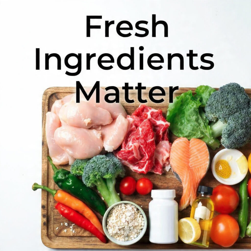 ingredients for homemade personalized dog food recipes