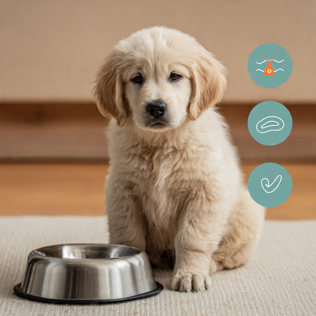 puppy personalized feeding schedule and digestion